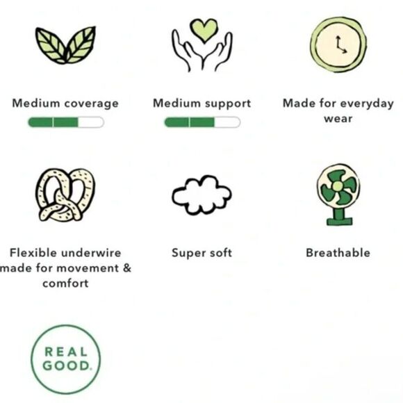 SMOOTHEZ by Aerie Mesh Unlined Bra Balconette Brown NWT - Picture 9 of 9